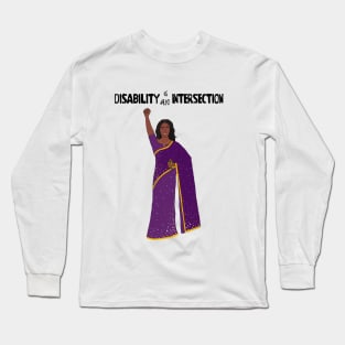 Disability Is An Intersection Autistic Long Sleeve T-Shirt